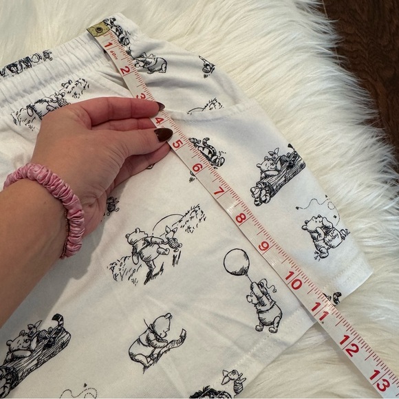 Disney Winnie the Pooh and Pals Sleepwear PJ Shorts Set for Women Large Pajamas - Picture 9 of 16